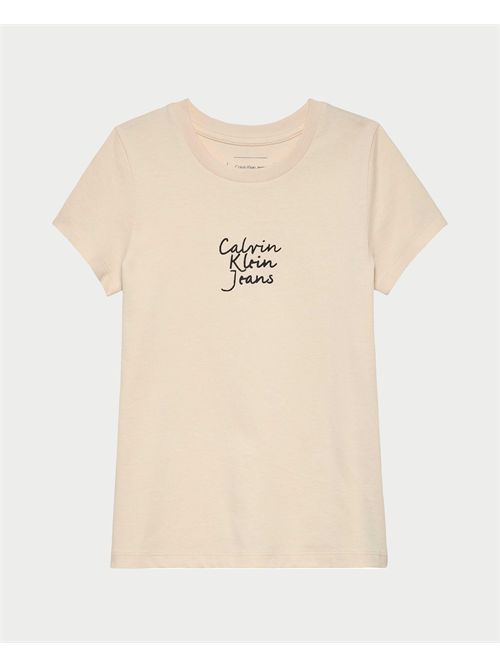 T-shirt ras du cou Calvin Klein avec logo CALVIN KLEIN | IG0IG02805CKS